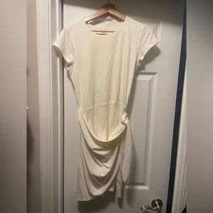 White wrap dress from Aritzia, size Large